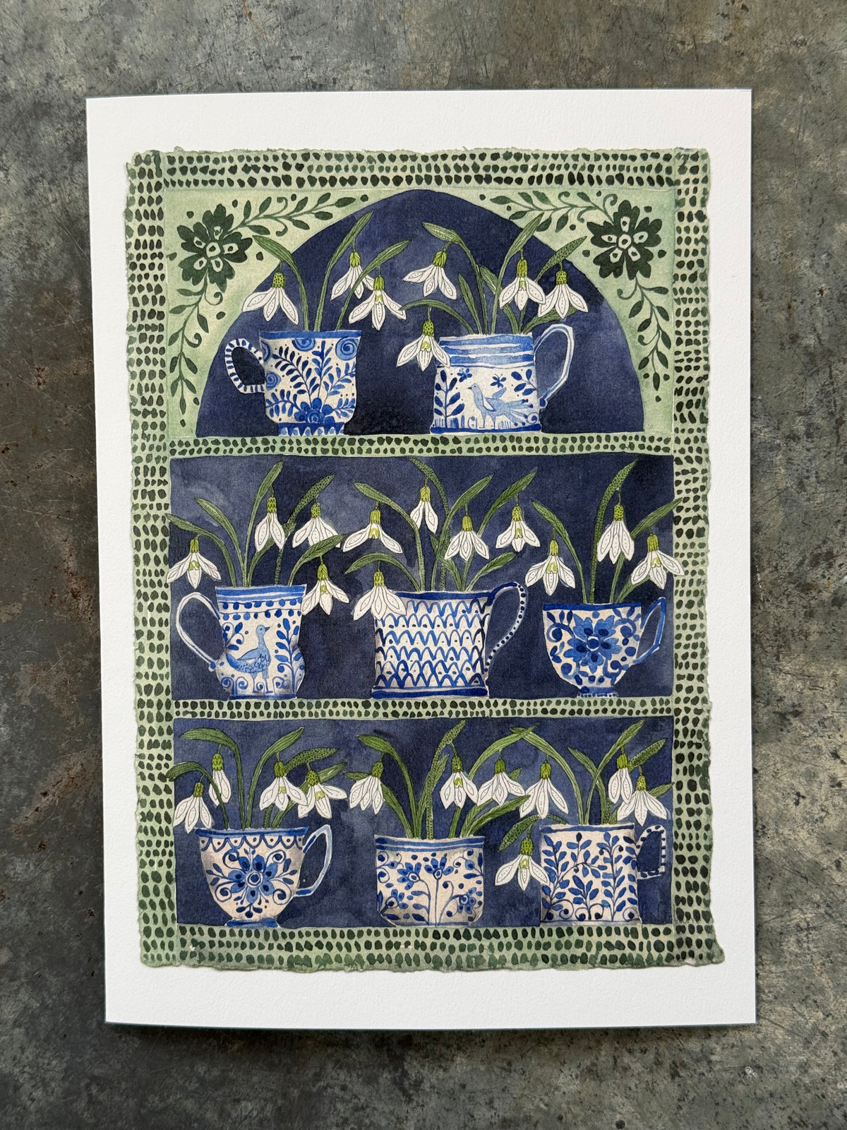 A5 ‘Snowdrop Theatre’ Greetings Cards (4 in a pack)