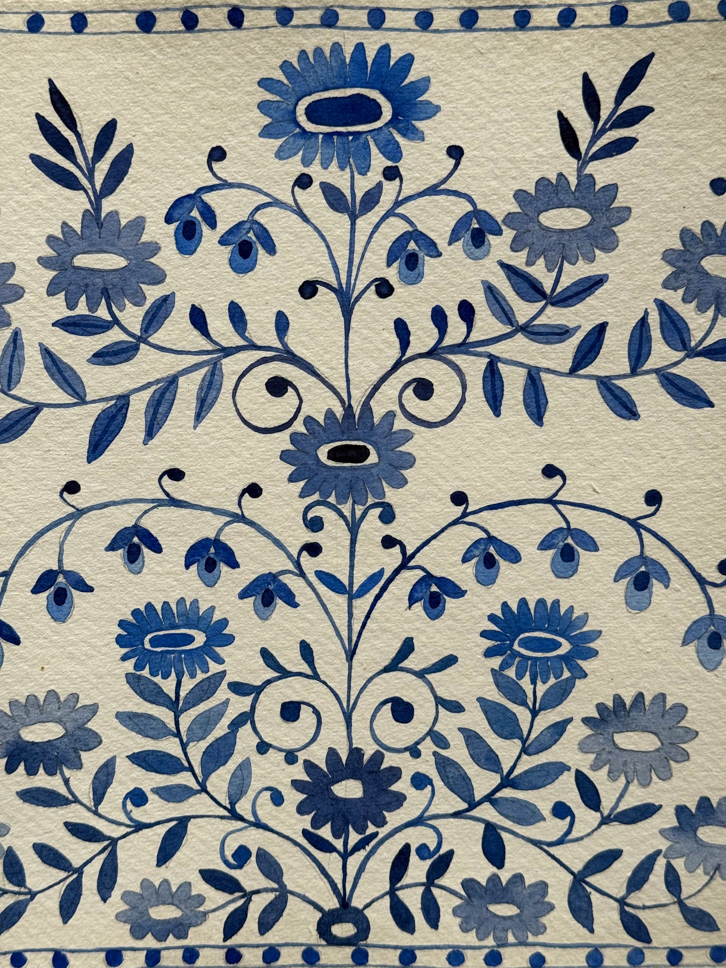 Original, Watercolour Floral Patterns (b)