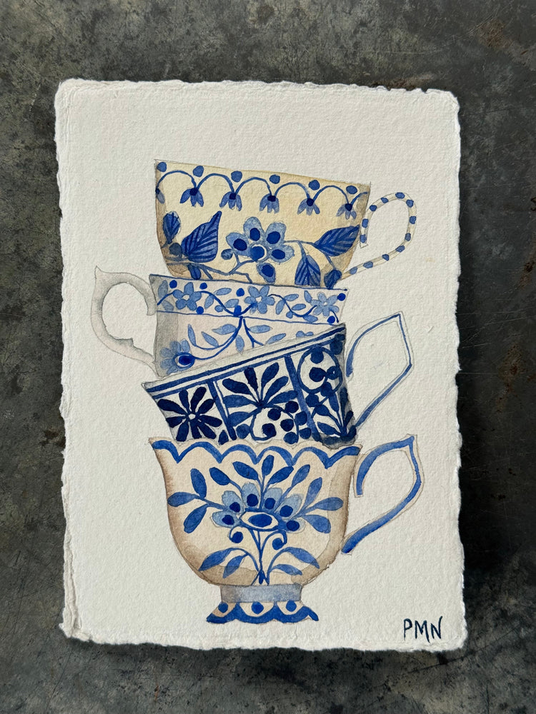 Stacked Teacups