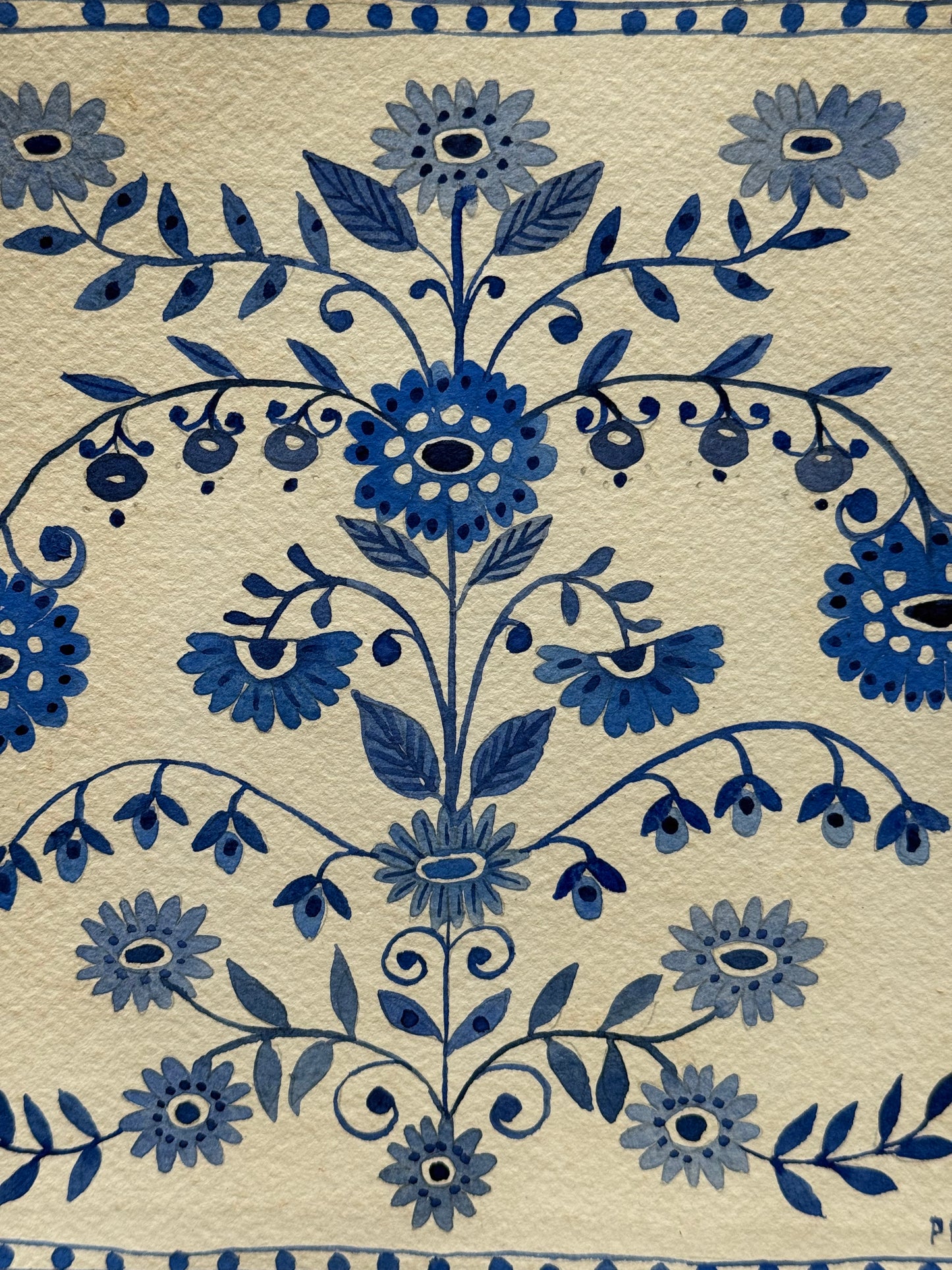 Original, Watercolour Floral Patterns (f)