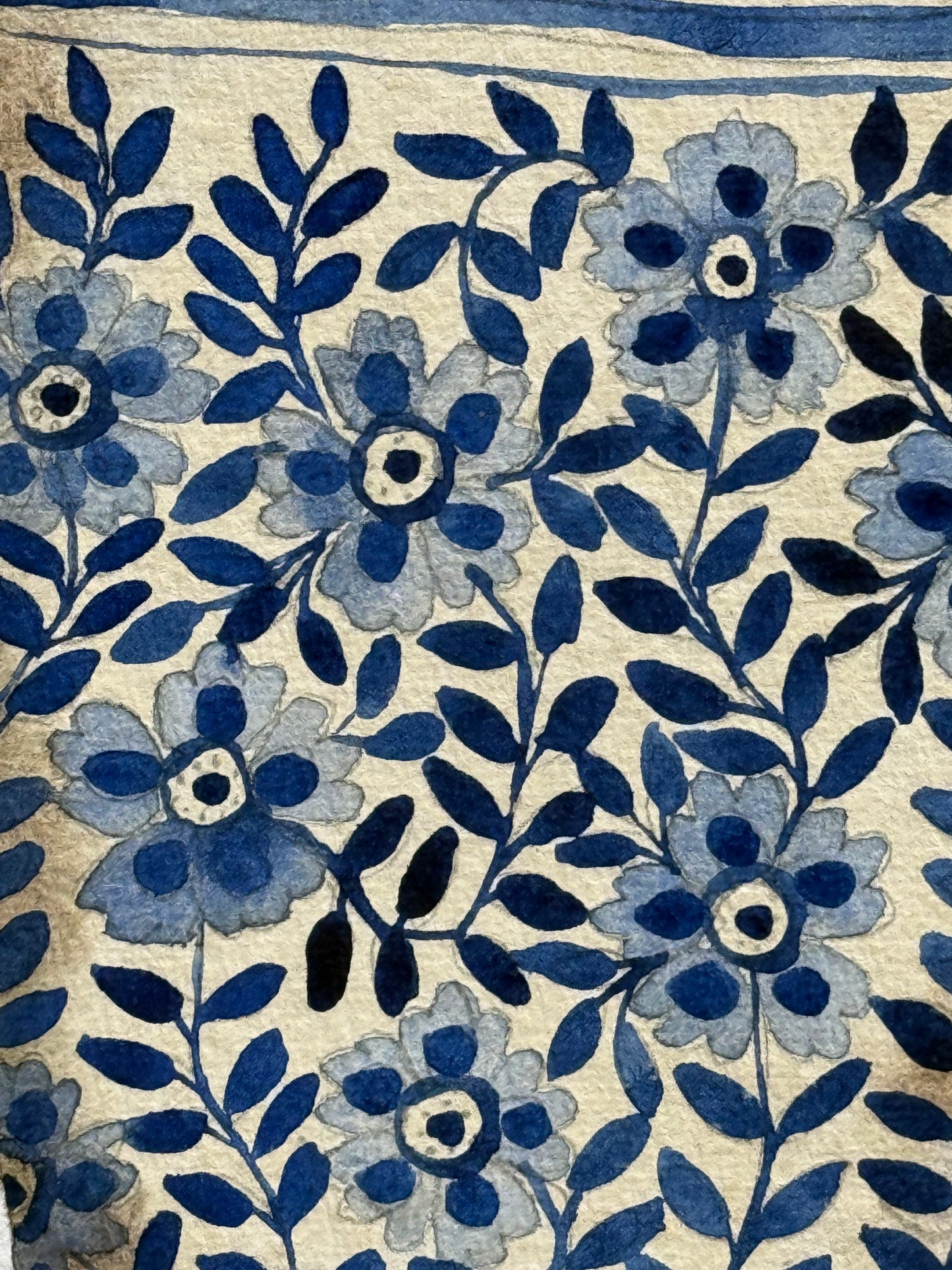 A3, Original Watercolour Poppies & Shepherds Purse