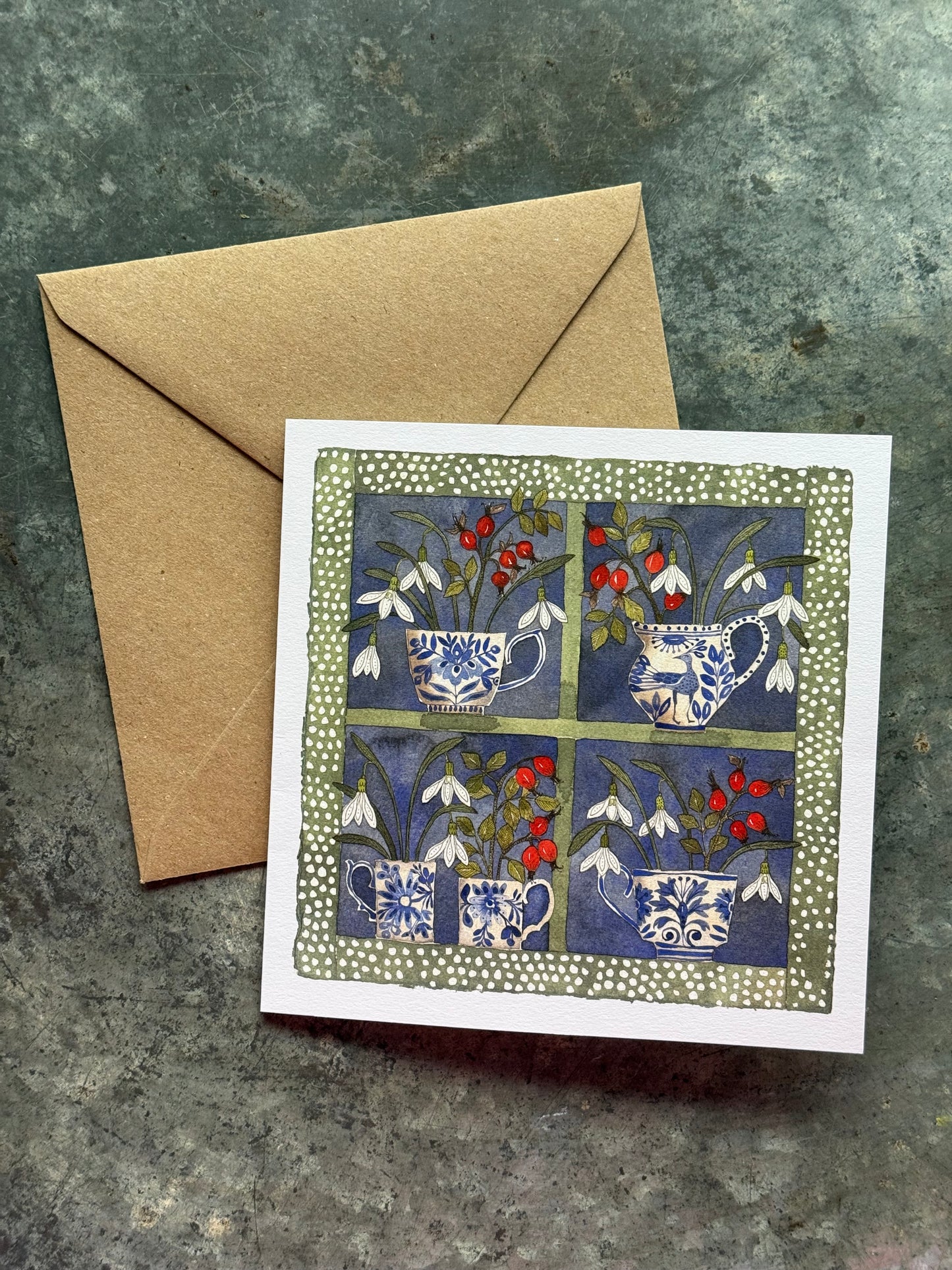 ‘A Winter Window’ Christmas Cards (4 in a pack)