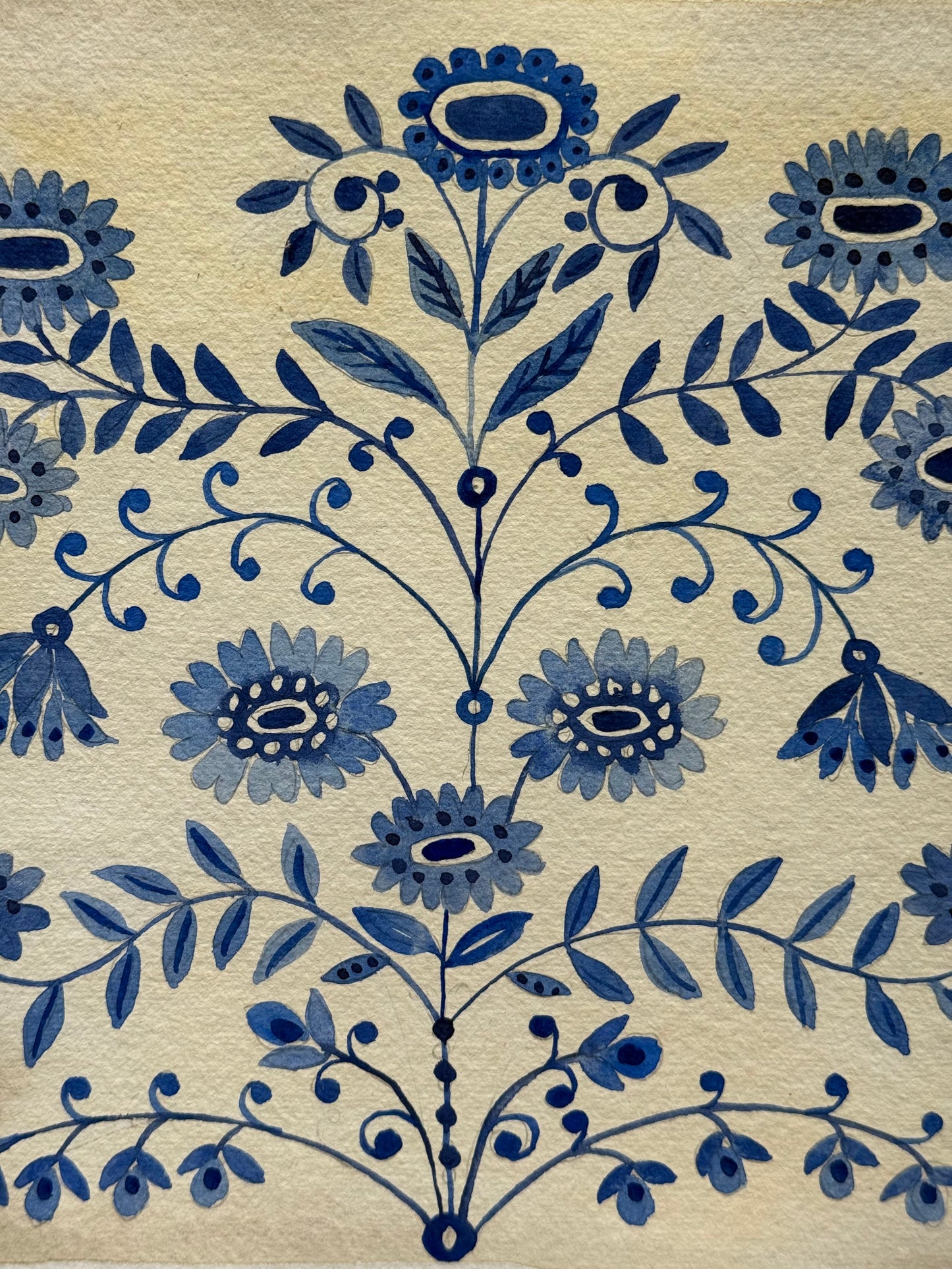 Original, Watercolour Floral Patterns (d)