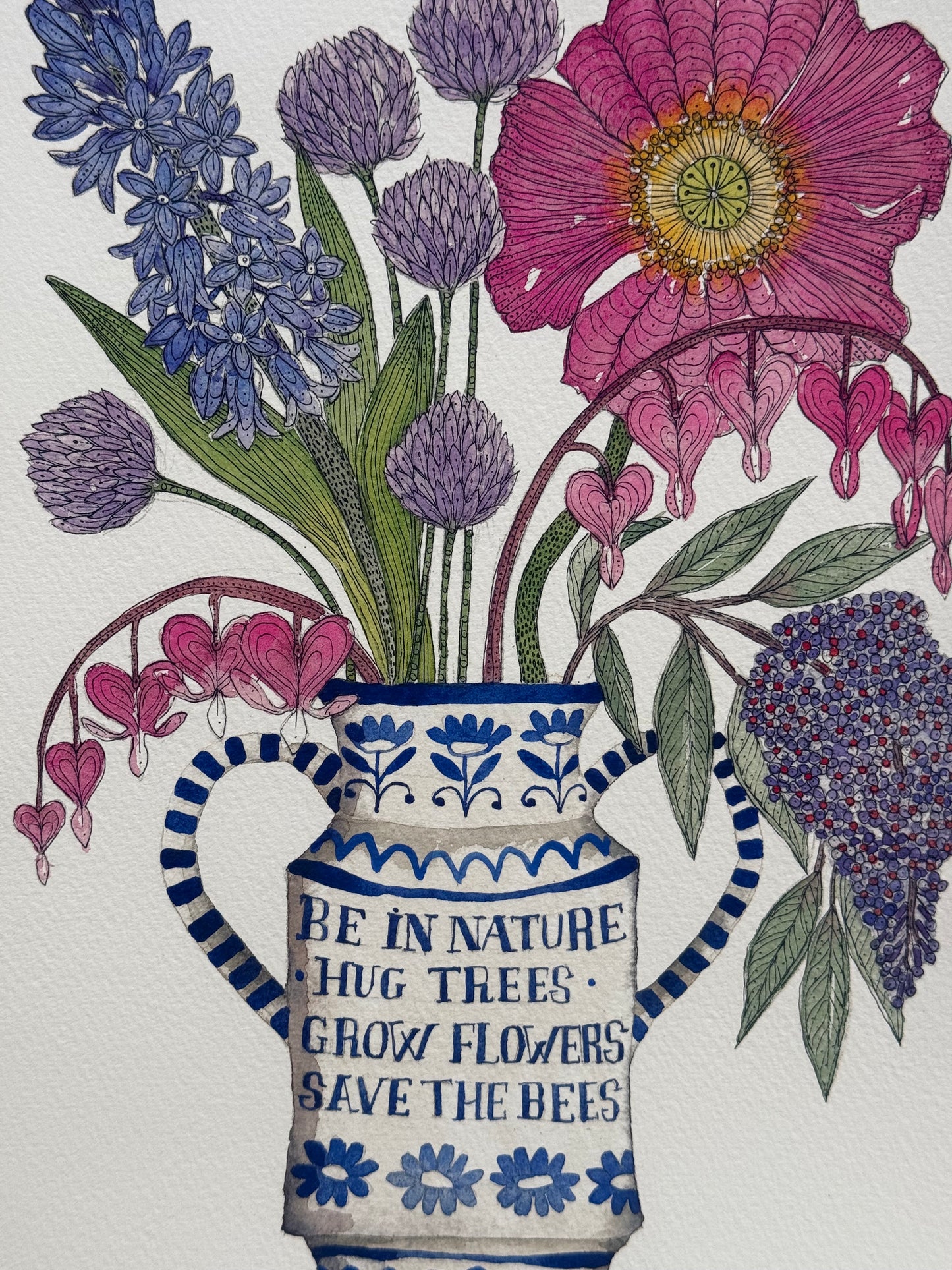 A4, Limited Edition ‘Be In Nature’ Giclee Print
