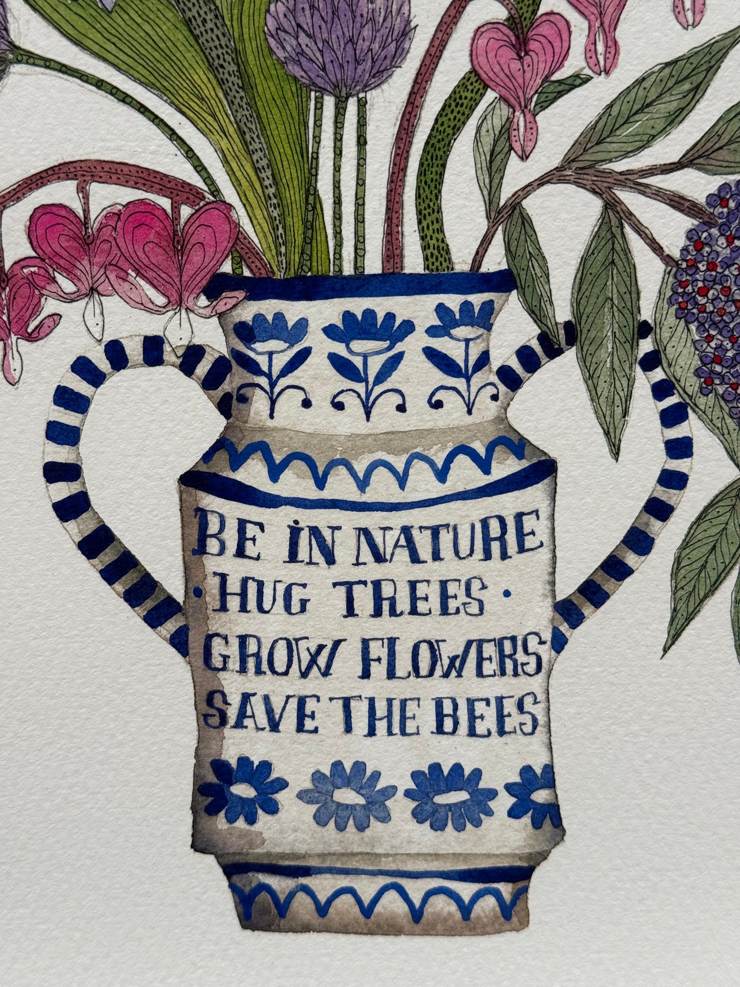 A4, Limited Edition ‘Be In Nature’ Giclee Print