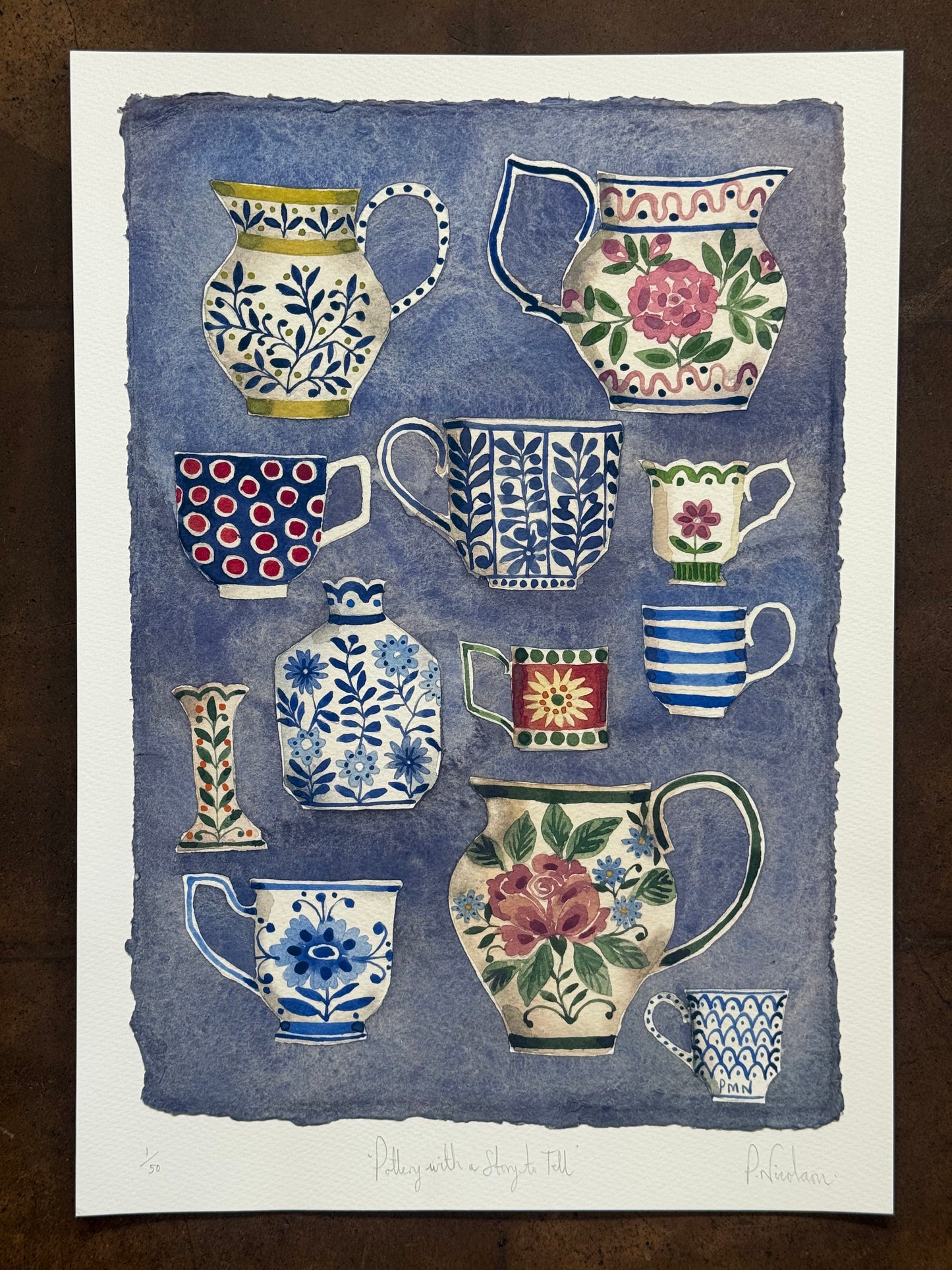A3, Limited Edition ‘Pottery with a Story to Tell’ Giclee Prints