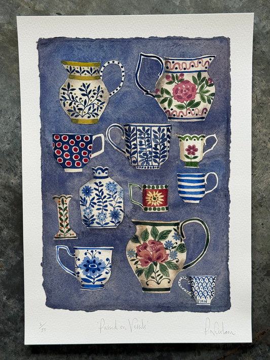 A4, Limited Edition ‘Passed on a Vessels, Giclee Prints