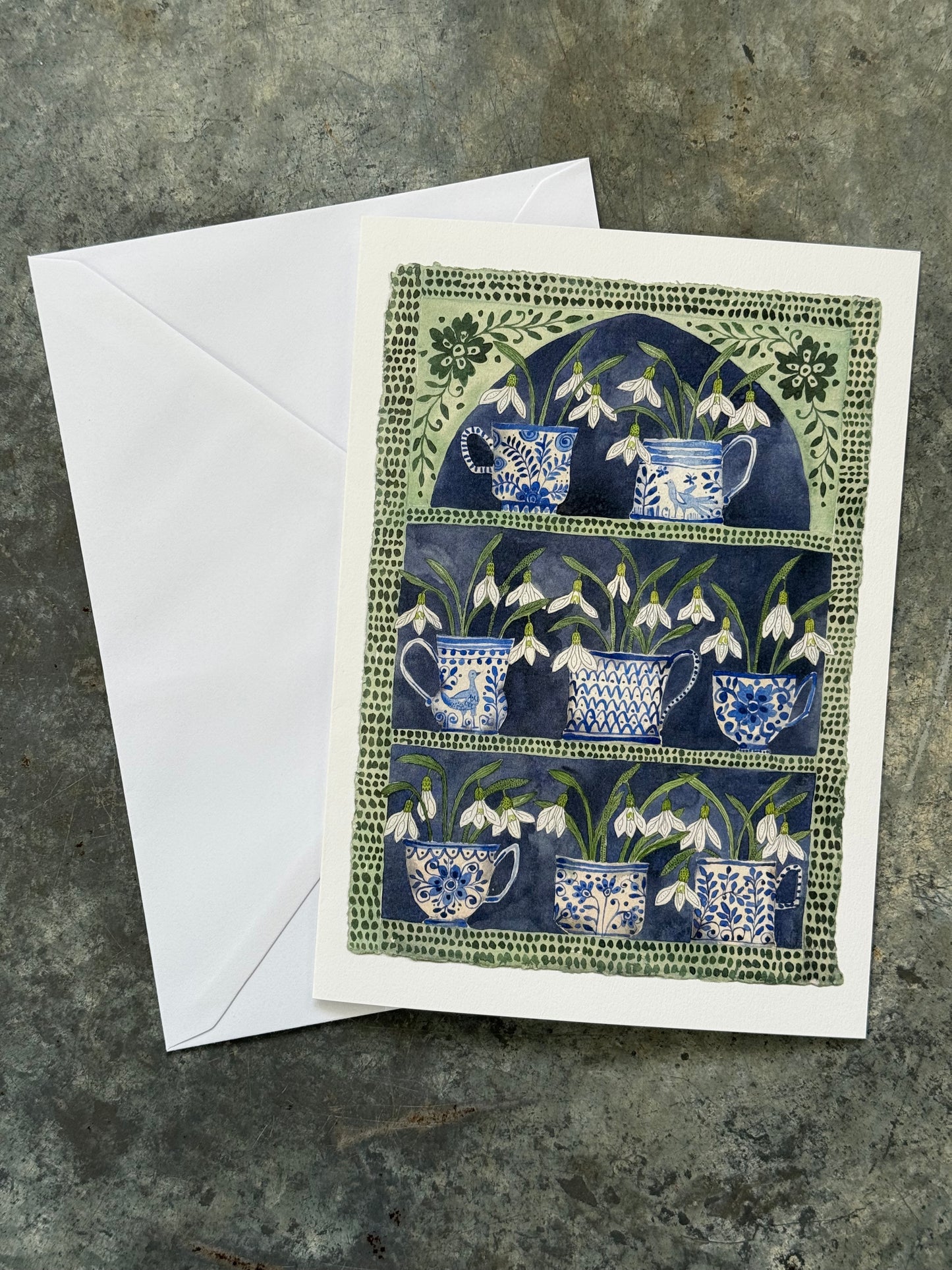 A5 ‘Snowdrop Theatre’ Greetings Cards (4 in a pack)
