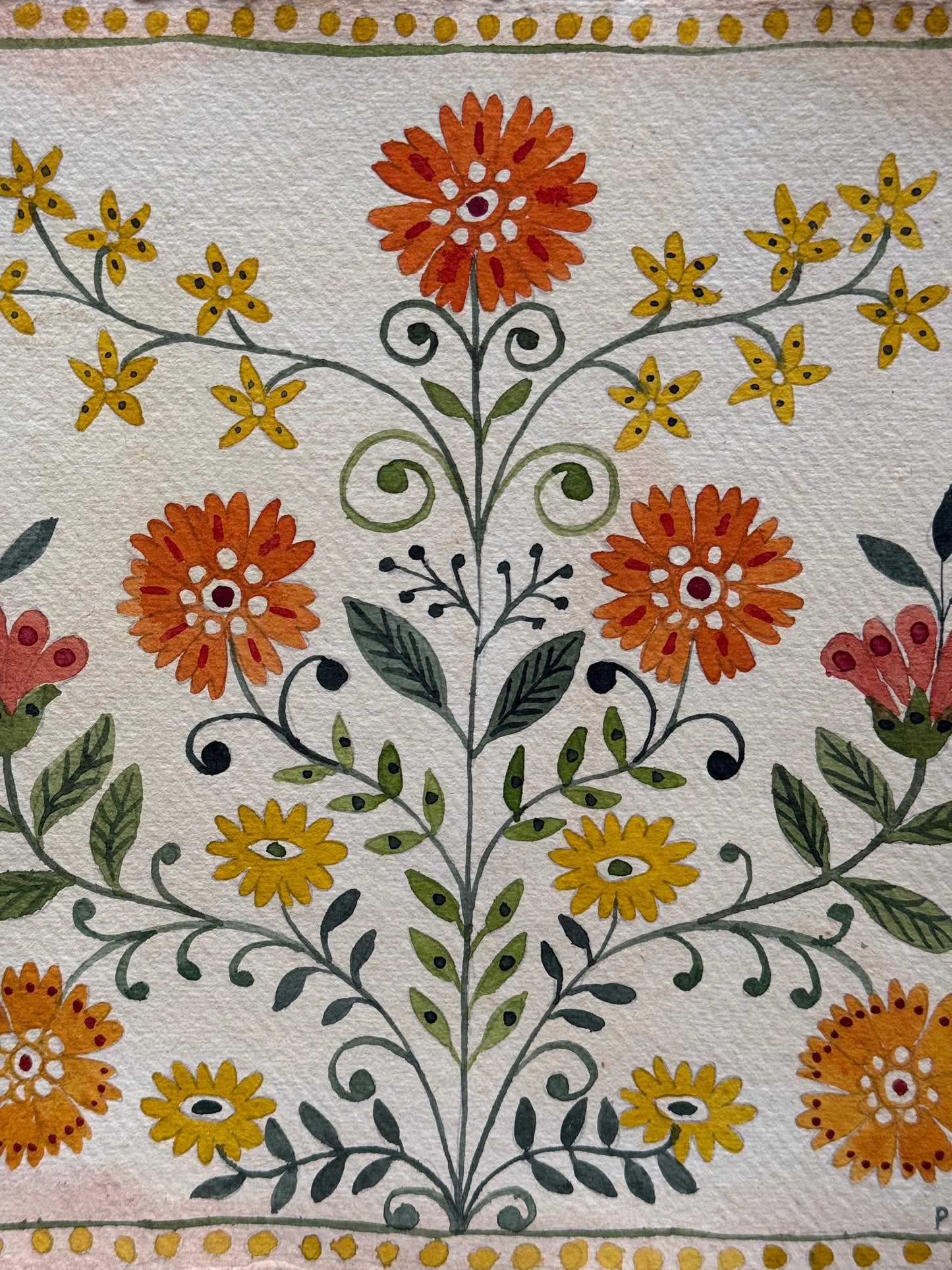 Original, Watercolour Floral Patterns (g)