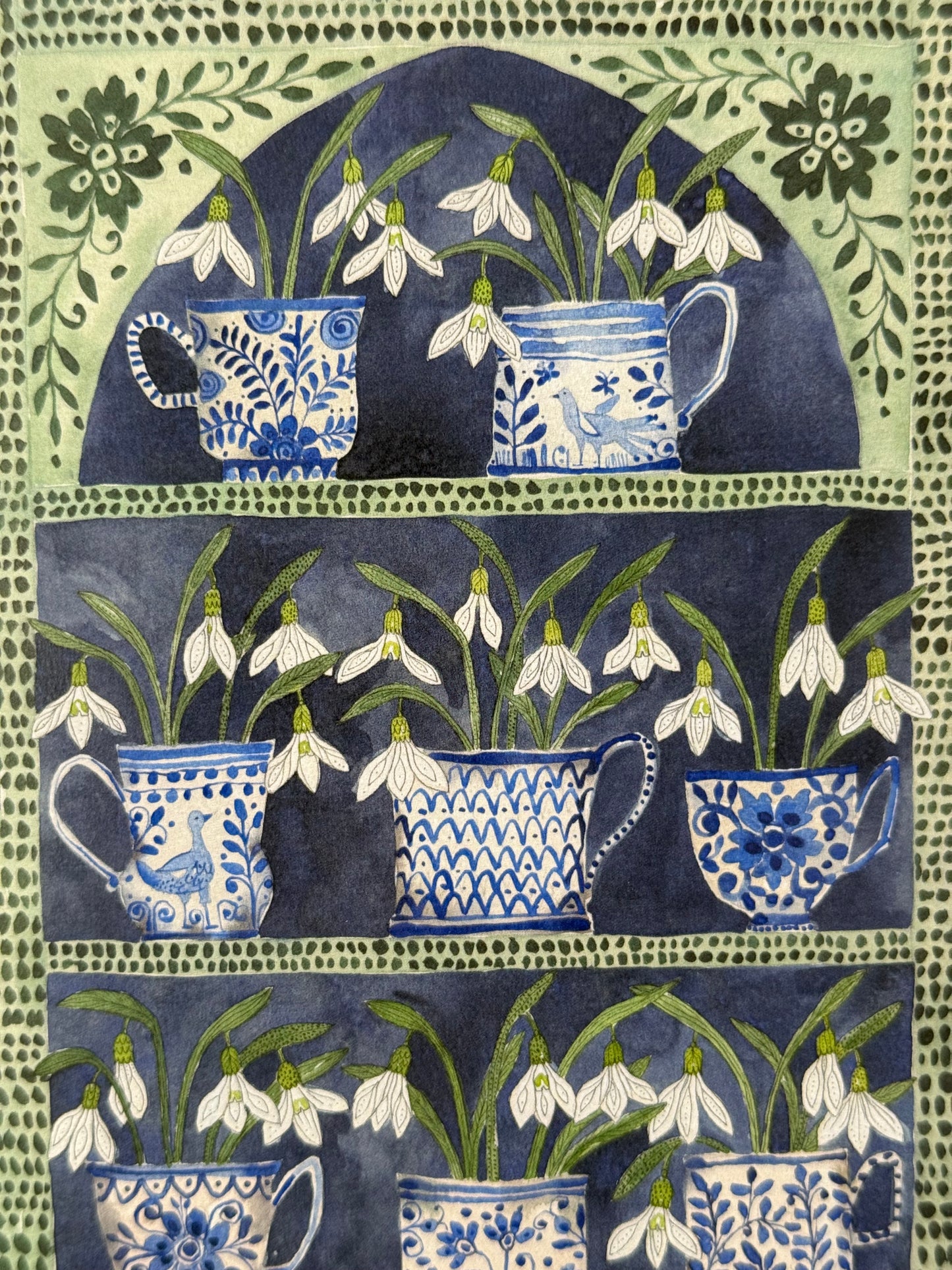 A5 ‘Snowdrop Theatre’ Greetings Cards (4 in a pack)